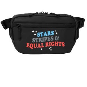 Patriotic Stars Stripes And Equal Rights 4th Of July Gift Crossbody Pack