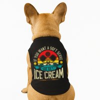 Pickleball Soft Serve Ice Cream Pickleball Player Doggie Tank