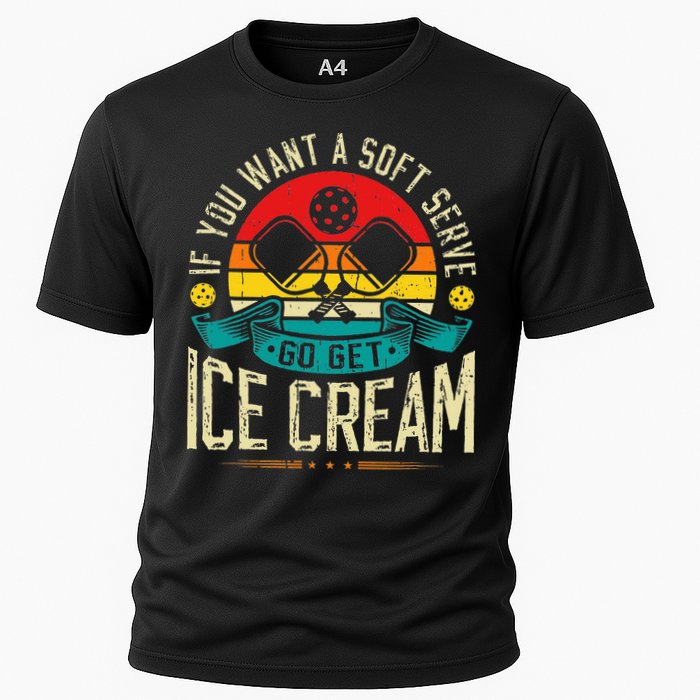 Pickleball Soft Serve Ice Cream Pickleball Player Performance Shirt