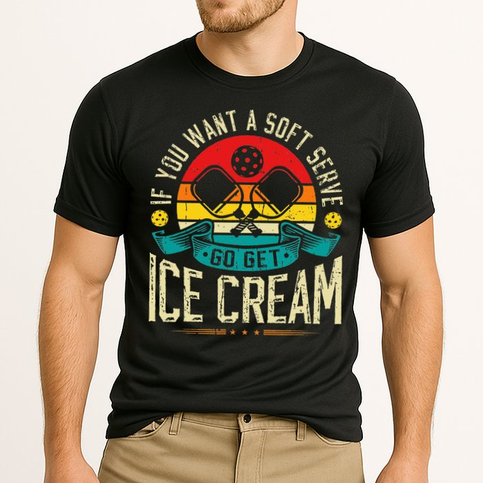 Pickleball Soft Serve Ice Cream Pickleball Player Performance Shirt