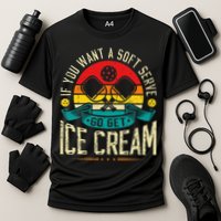 Pickleball Soft Serve Ice Cream Pickleball Player Performance Shirt