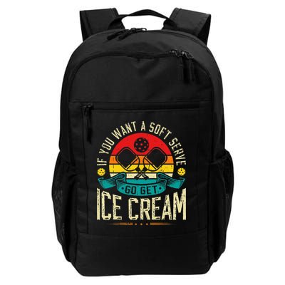 Pickleball Soft Serve Ice Cream Pickleball Player Backpack