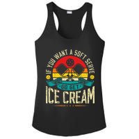 Pickleball Soft Serve Ice Cream Pickleball Player Ladies PosiCharge Competitor Racerback Tank