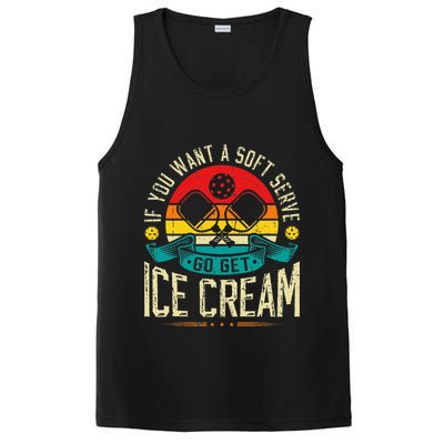 Pickleball Soft Serve Ice Cream Pickleball Player PosiCharge Competitor Tank