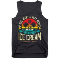 Pickleball Soft Serve Ice Cream Pickleball Player Tank Top