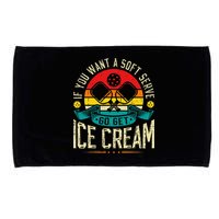 Pickleball Soft Serve Ice Cream Pickleball Player Microfiber Hand Towel