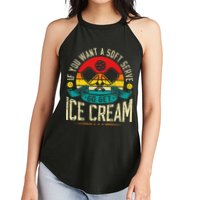 Pickleball Soft Serve Ice Cream Pickleball Player Women's Perfect Tri Rocker Tank