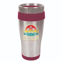 Pickleball Soft Serve Ice Cream Pickleball Player 16oz Travel Tumbler