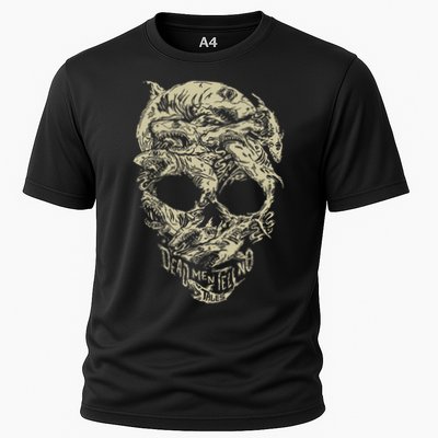 Pirates Shark Skull Performance Shirt