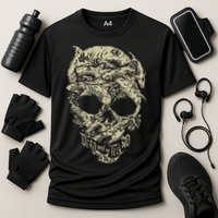 Pirates Shark Skull Performance Shirt