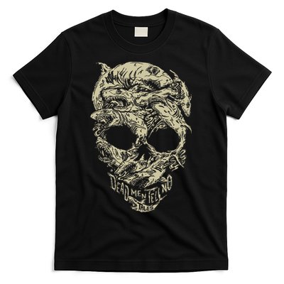 Pirates Shark Skull T-Shirt