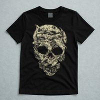 Pirates Shark Skull T-Shirt
