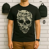 Pirates Shark Skull T-Shirt