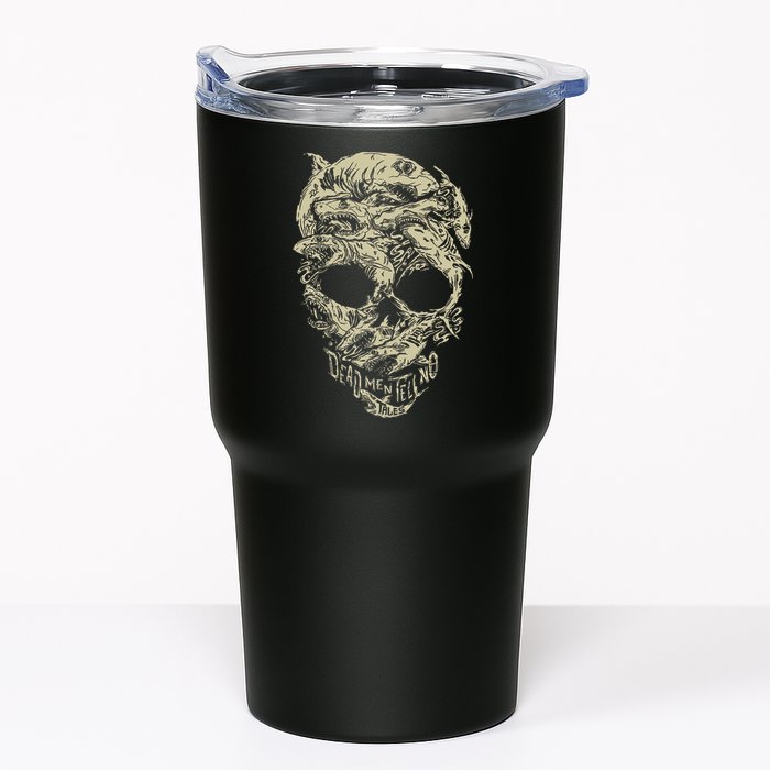Pirates Shark Skull Tumbler
