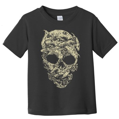 Pirates Shark Skull Toddler T-Shirt