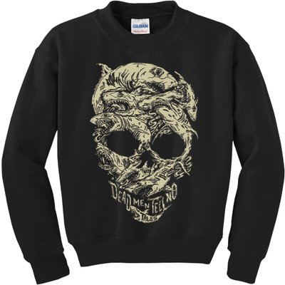 Pirates Shark Skull Kids Sweatshirt