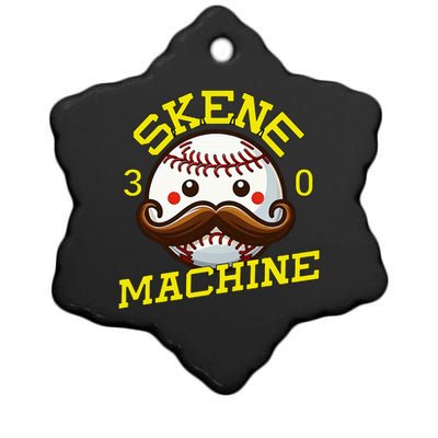 Paul Skenes Skene Machine Pittsburgh Baseball Ceramic Star Ornament