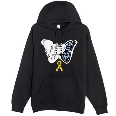 Pao Surgery Strong Hip Surgery Awareness Premium Pullover Hoodie