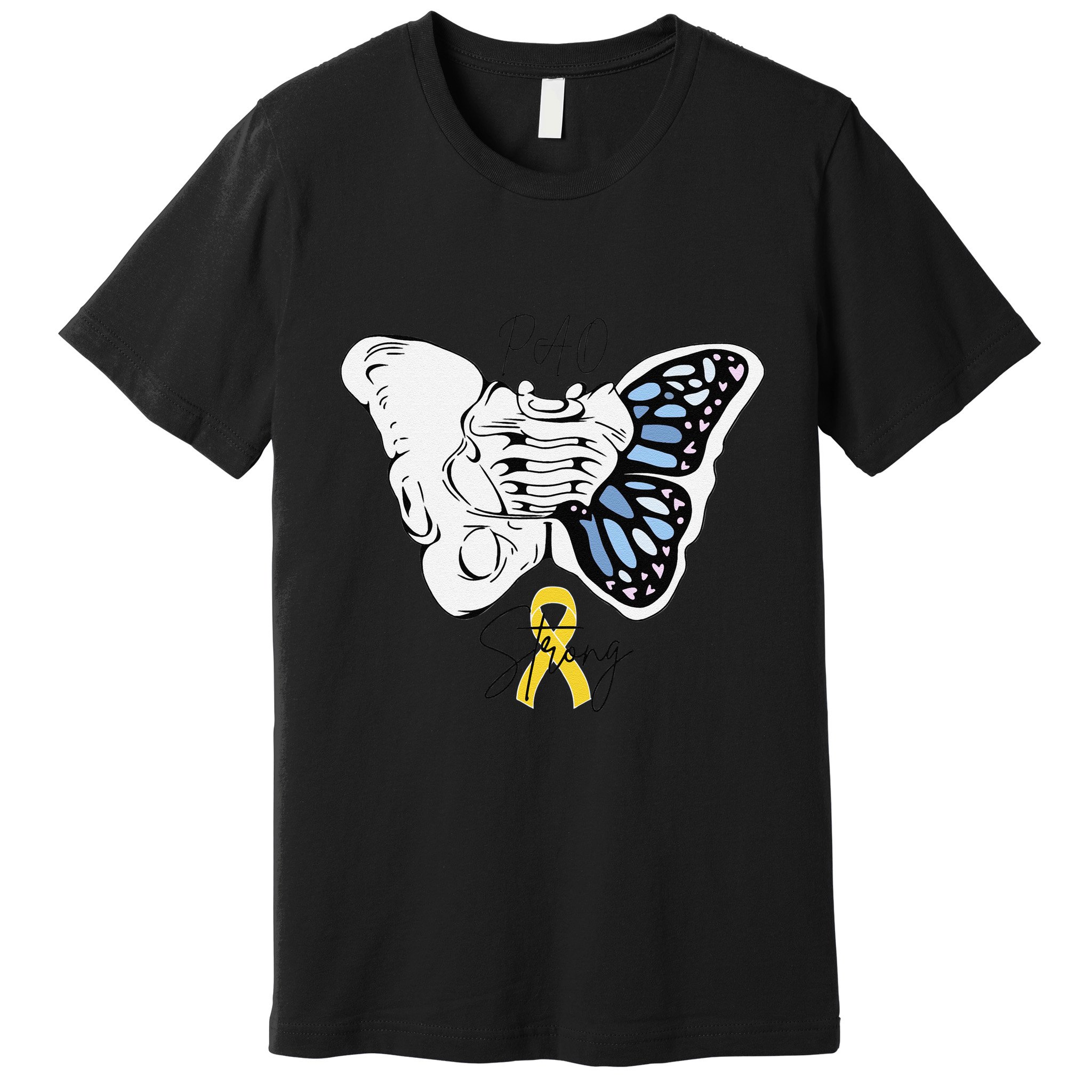 Pao Surgery Strong Hip Surgery Awareness Premium T-Shirt