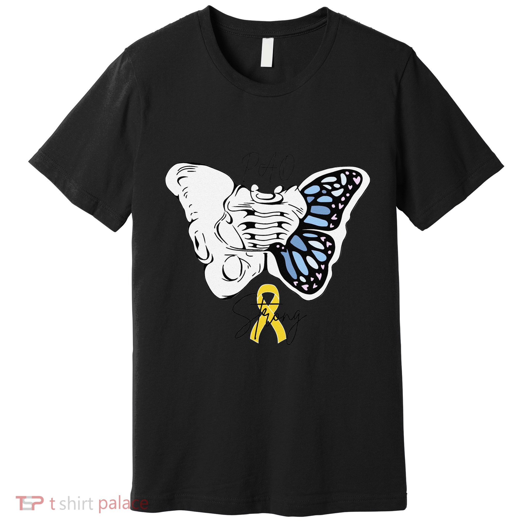 Pao Surgery Strong Hip Surgery Awareness Premium T-Shirt