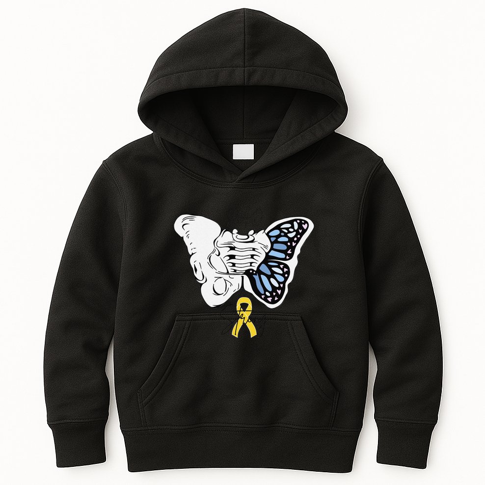 Pao Surgery Strong Hip Surgery Awareness Kids Hoodie