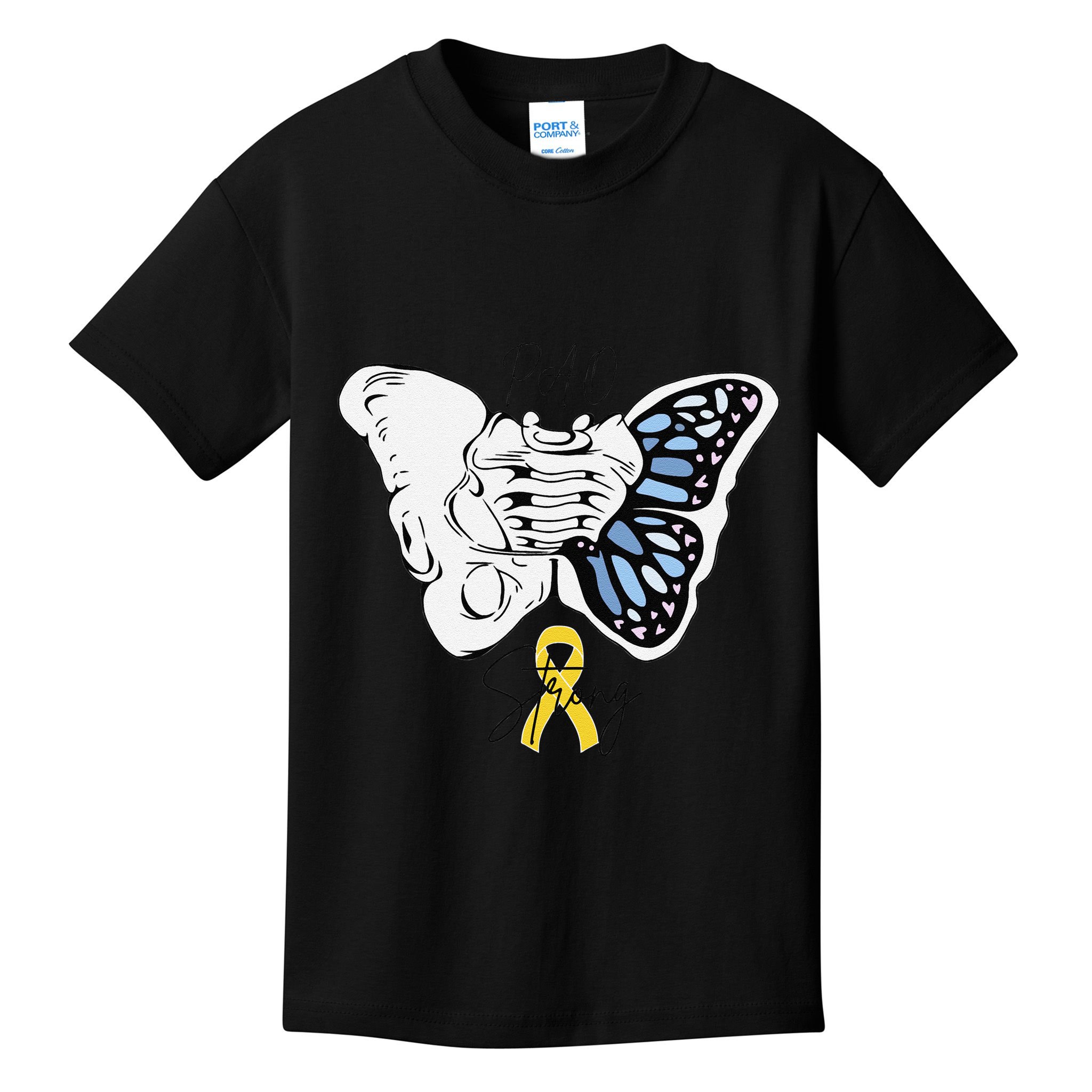 Pao Surgery Strong Hip Surgery Awareness Kids T-Shirt
