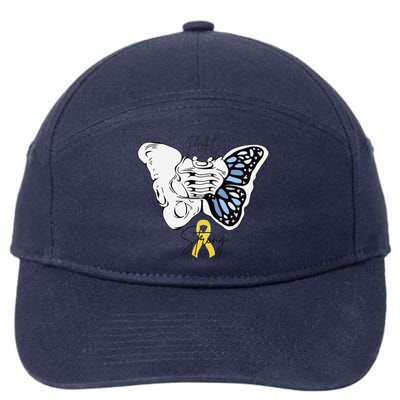 Pao Surgery Strong Hip Surgery Awareness 7-Panel Snapback Hat