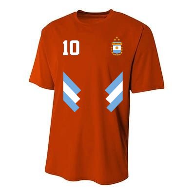 Pro Soccer Specialists Lionel #10 Argentina Jersey Soccer Performance Sprint T-Shirt