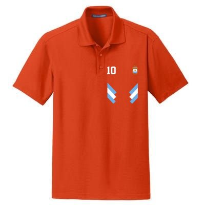 Pro Soccer Specialists Lionel #10 Argentina Jersey Soccer Dry Zone Grid Polo