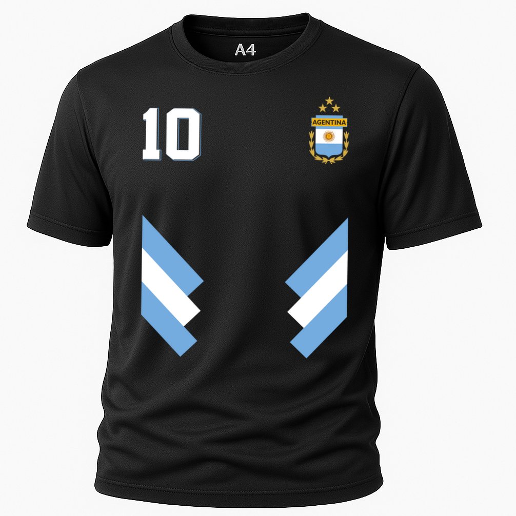 Pro Soccer Specialists Lionel #10 Argentina Jersey Soccer Cooling Performance Crew T-Shirt