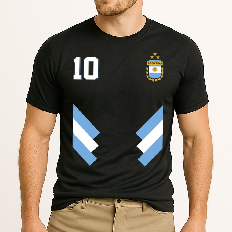 Pro Soccer Specialists Lionel #10 Argentina Jersey Soccer Cooling Performance Crew T-Shirt