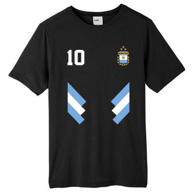 Pro Soccer Specialists Lionel #10 Argentina Jersey Soccer Tall Fusion ChromaSoft Performance T-Shirt