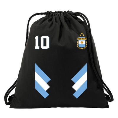 Pro Soccer Specialists Lionel #10 Argentina Jersey Soccer Drawstring Bag