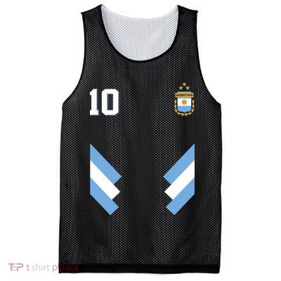 Pro Soccer Specialists Lionel #10 Argentina Jersey Soccer Mesh Reversible Basketball Jersey Tank