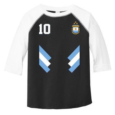 Pro Soccer Specialists Lionel #10 Argentina Jersey Soccer Toddler Fine Jersey T-Shirt