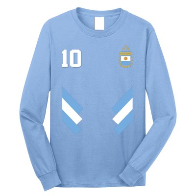 Pro Soccer Specialists Lionel #10 Argentina Jersey Soccer Long Sleeve Shirt