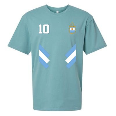 Pro Soccer Specialists Lionel #10 Argentina Jersey Soccer Sueded Cloud Jersey T-Shirt