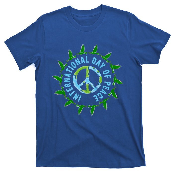 Peace Sign Symbol Peace Ll Peace And Love We Need Peace Funny Gift T-Shirt