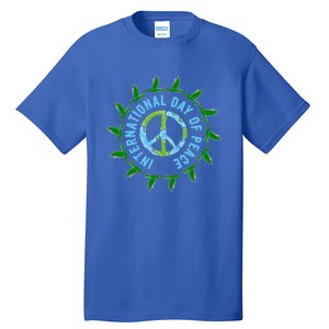 Peace Sign Symbol Peace Ll Peace And Love We Need Peace Funny Gift Tall T-Shirt