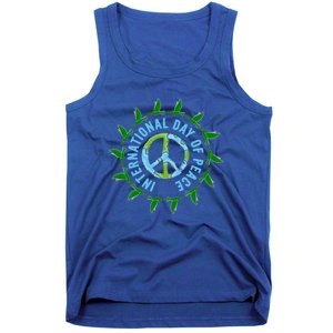 Peace Sign Symbol Peace Ll Peace And Love We Need Peace Funny Gift Tank Top