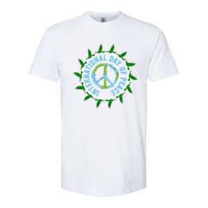 Peace Sign Symbol Peace Ll Peace And Love We Need Peace Funny Gift Softstyle CVC T-Shirt