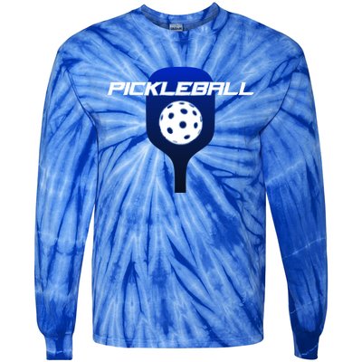 Pickleball Stylish Simple Pickleball Cute Gift Tie-Dye Long Sleeve Shirt