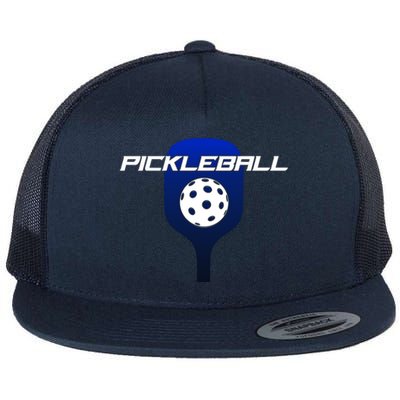 Pickleball Stylish Simple Pickleball Cute Gift Flat Bill Trucker Hat