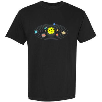 Pickleball Solar System Garment-Dyed Heavyweight T-Shirt