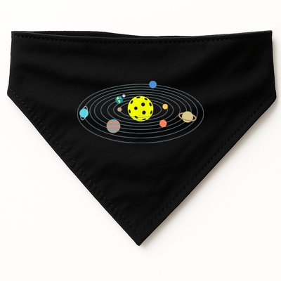 Pickleball Solar System USA-Made Doggie Bandana