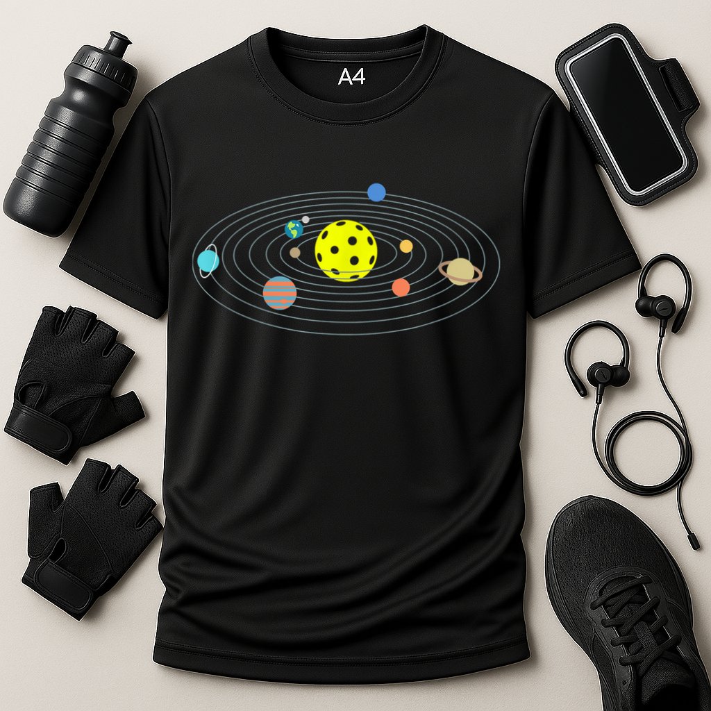 Pickleball Solar System Performance Shirt