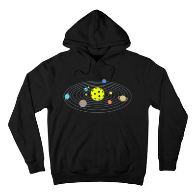 Pickleball Solar System Hoodie