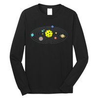 Pickleball Solar System Long Sleeve Shirt