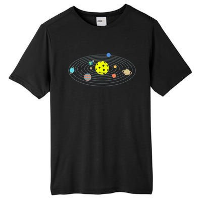 Pickleball Solar System Tall Fusion ChromaSoft Performance T-Shirt