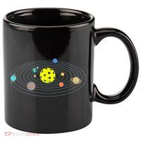 Pickleball Solar System 11oz C Handle Ceramic Mug